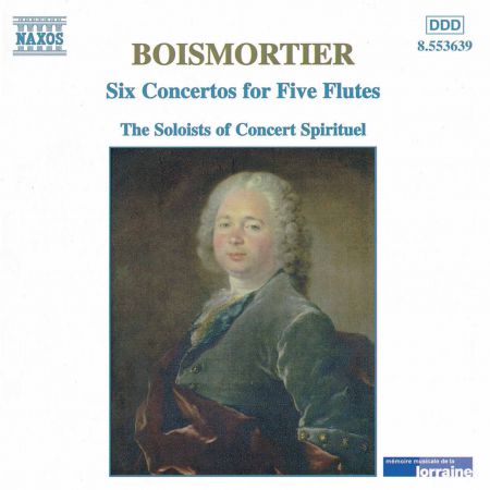 Boismortier: 6 Concertos for Five Flutes, Op. 15 - CD