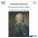 Boismortier: 6 Concertos for Five Flutes, Op. 15 - CD