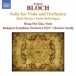 Bloch: Suite for Viola and Orchestra - Baal Shem - Suite hebraïque - CD