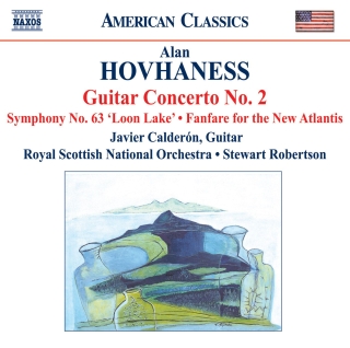 Javier Calderon: Hovhaness: Guitar Concerto No. 2 / Symphony No. 63 / Fanfare for the New Atlantis - CD