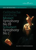 Mozart: Celibidache conducts Mozart Symphony No. 39 & Schubert No. 2 - DVD