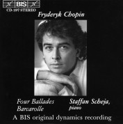 Staffan Sheja: Chopin: Ballades and Barcarole - CD