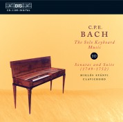 Miklós Spányi: C.P.E. Bach: Solo Keyboard Music, Vol. 10 - CD