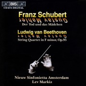 Nieuw Sinfonietta Amsterdam, Lev Markiz: Schubert, Beethoven for string orchestra (arr. Mahler) - CD
