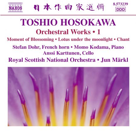 Stefan Dohr, Anssi Karttunen, Momo Kodama, Jun Märkl, Royal Scottish National Orchestra: Toshio Hosokawa: Orchestral Works, Vol. 1 - CD