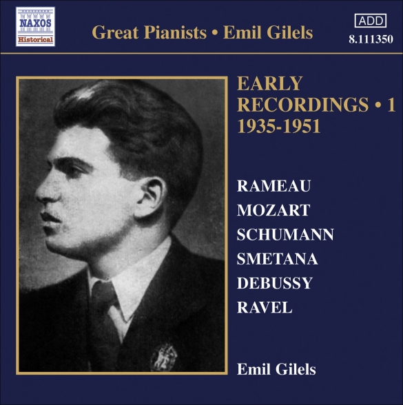 Emil Gilels: Gilels, Emil: Early Recordings, Vol. 1 (1935-1951) - CD Foto #1