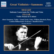 Albert Sammons: Mozart: Sinfonia Concertante / Elgar: Violin Sonata (Sammons) (1926-1935) - CD
