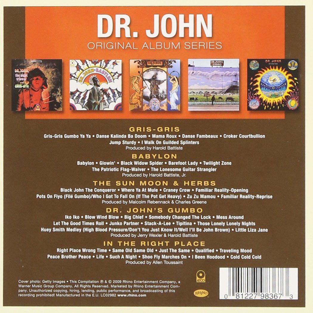Format Cd Original | dr john original album series cd opus3a Format Cd Original | dr john original album series cd opus3a