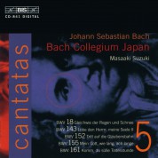 Bach Collegium Japan, Masaaki Suzuki: J.S. Bach: Cantatas, Vol. 5 (BWV 18, 143, 152, 155, 161) - CD