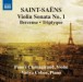 Saint-Saëns: Music for Violin and Piano, Vol. 1 - CD