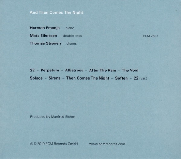 Mats Eilertsen: And Then Comes The Night - CD Foto #2