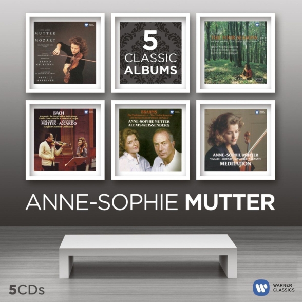 Anne-Sophie Mutter - 5 Classic Albums - CD Foto #1