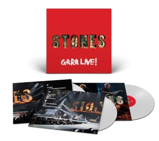 Rolling Stones: GRRR Live! (Live At Newark 2012) (Limited Edition - White Vinyl) - Plak