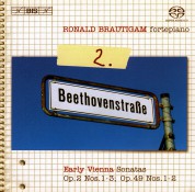 Ronald Brautigam: Beethoven: Complete Works for Solo Piano, Vol. 2 on forte-piano - SACD