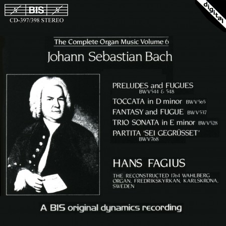 Hans Fagius: J.S. Bach: Complete Organ Music, Vol.6 - CD