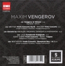 Maxim Vengerov, Ian Brown, Vag Papian, Philharmonia Orchestra, I Virtuosi Italiani, London Symphony Orchestra, Antonio Pappano, Mstislav Rostropovich: Maxim Vengerov Box-Set - CD Foto #2