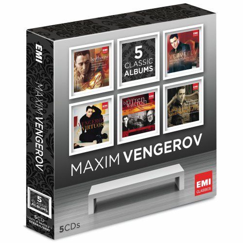 Maxim Vengerov, Ian Brown, Vag Papian, Philharmonia Orchestra, I Virtuosi Italiani, London Symphony Orchestra, Antonio Pappano, Mstislav Rostropovich: Maxim Vengerov Box-Set - CD Foto #1