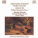 Mendelssohn / Bruch: Violin Concertos - CD