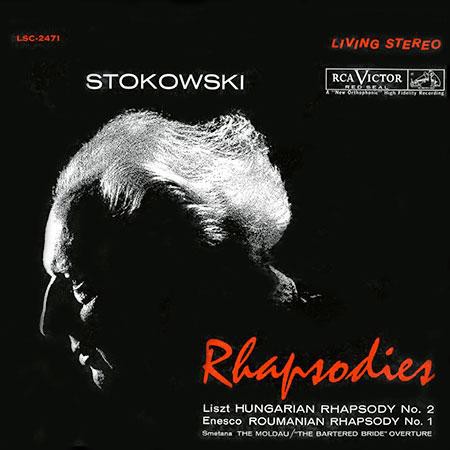RCA Victor Symphony Orchestra, Leopold Stokowski: Stokowski Rhapsodies- Liszt: Hungarian Rhapsodies / Enesco: Roumanian Rhapsody No.1 (200g-edition) - Plak