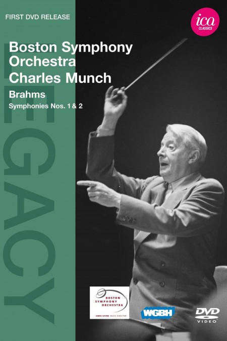 Boston Symphony Orchestra, Charles Munch: Brahms: Sym. Nos.1-2 - DVD