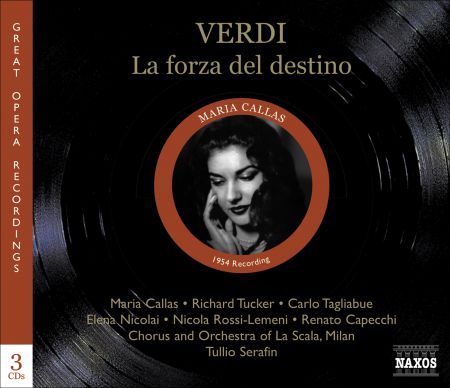 Maria Callas: Verdi: Forza Del Destino (La) (Callas, Tucker, Serafin) (1954) - CD