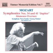 Symphony Nova Scotia: Mozart: Symphonies Nos. 34 and 41 - CD