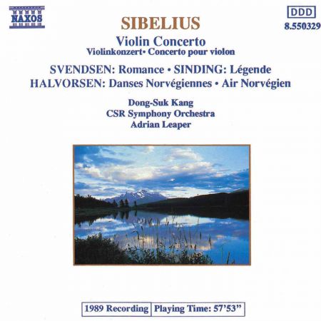 Sibelius: Violin Concerto / Sinding: Legende / Halvorsen: Norwegian Dances - CD