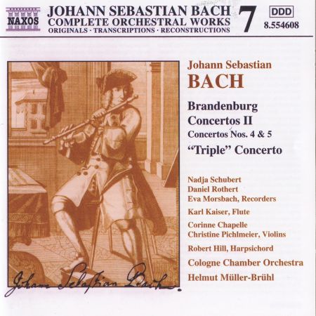 Cologne Chamber Orchestra, Helmut Muller-Bruhl: Bach: Brandenburg Concertos II - CD