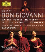 Peter Mattei, Bryn Terfel, Anna Netrebko, Daniel Barenboim: Mozart: Don Giovanni - BluRay