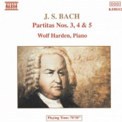 Wolf Harden: Bach: Partitas Nos. 3-5, Bwv 827-829 - CD