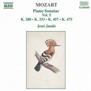 Jenö Jandó: Mozart: Piano Sonatas, Vol. 5 (Piano Sonatas Nos 2, 13 and 14 - Fantasia, K. 475) - CD