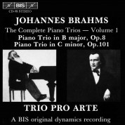 Trio Pro Arte: Brahms: Piano Trios, Vol.1 - CD