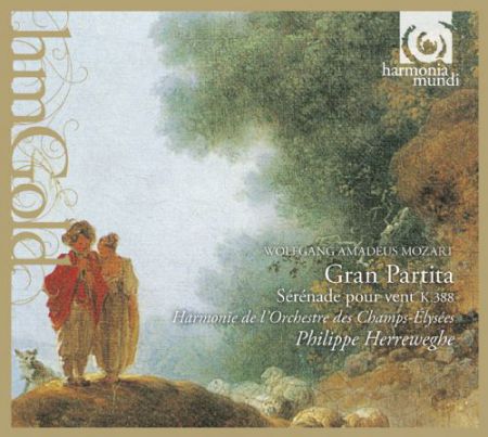 Harmonie de l''Orchestre des Champs Elysees, Philippe Herreweghe: Mozart: Gran Partita - CD