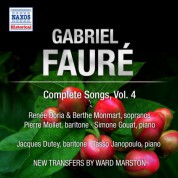 Renee Doria: Faure: Complete Songs, Vol. 4 - CD