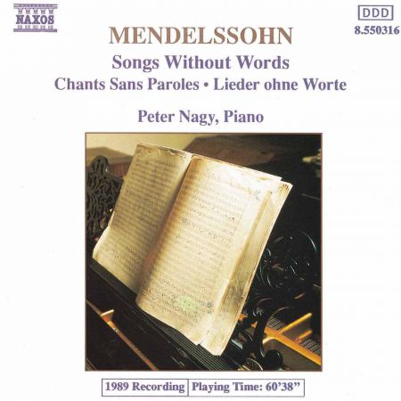 Péter Nagy: Mendelssohn, Felix: Songs Without Words, Vol. 1 - CD