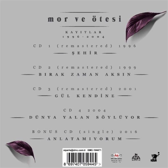 Mor ve Ötesi : Kayıtlar - CD Foto #2