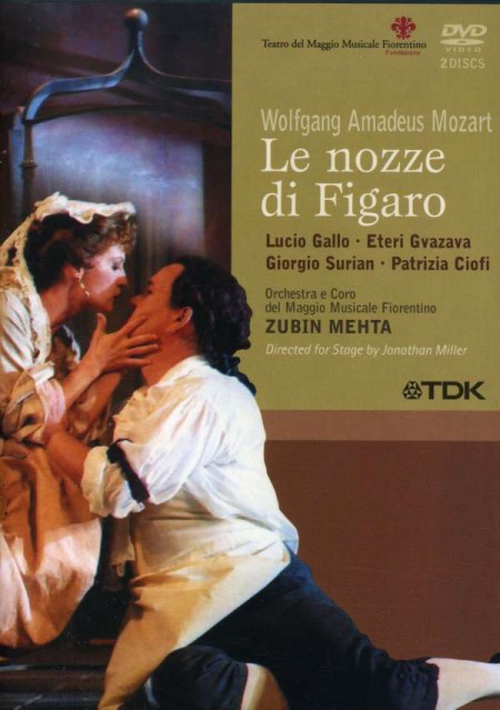 Lucio Gallo, Eteri Gvazava, Patrizia Ciofi, Giorgio Surian, Marina Comparato, Giovanna Donadini, Orchestra del Maggio Musicale Fiorentino, Zubin Mehta: Mozart: Le Nozze Di Figaro - DVD