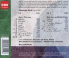 La Scala Choir, La Scala Orchestra, Royal Opera Chorus, New Philharmonia Orchestra, Riccardo Muti: Verdi: Opera Choruses, Preludes and Ballett Music - CD Foto #2