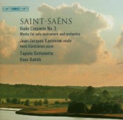 Jean-Jacques Kantorow, Tapiola Sinfonietta, Kees Bakels: Saint-Saens - Violin Concerto No.3 - CD
