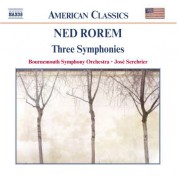 José Serebrier: Rorem: Symphonies Nos. 1-3 - CD