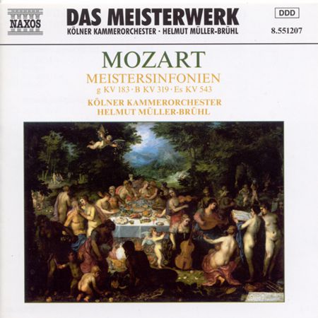Mozart: Master Symphonies (Symphonies Nos. 25, 33, and 39) - CD