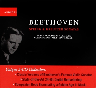 Çeşitli Sanatçılar: Beethoven: Spring & Kreutzer Sonatas - CD