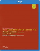 Orchestra Mozart, Giuliano Carmignola: J.S. Bach: Brandenburg Concertos 1-6 - BluRay