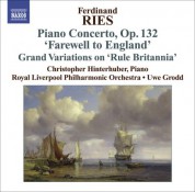 Christopher Hinterhuber: Ries: Piano Concertos, Vol. 3 - CD