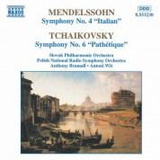 Mendelssohn: Symphony No. 4 / Tchaikovsky: Symphony No. 6, 'Pathetique' - CD