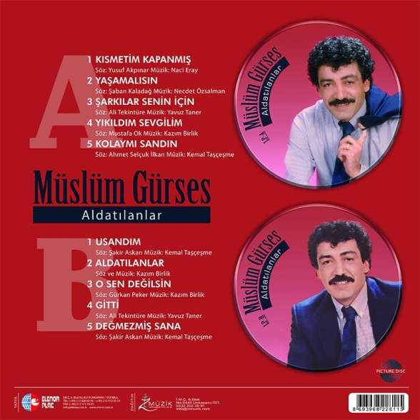 Müslüm Gürses: Aldatılanlar (Picture Disc) - Plak Foto #2