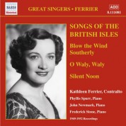 Ferrier, Kathleen: Songs of the British Isles (1949-1952) - CD
