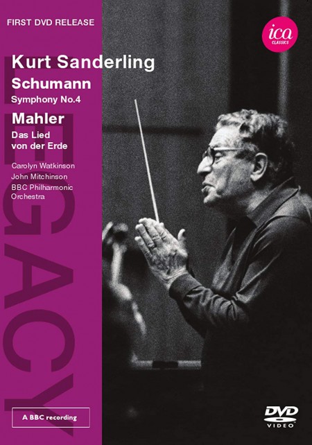 Carolyn Watkinson, John Mitchinson, BBC Philharmonic Orchestra, Kurt Sanderling: Schumann/ Mahler: Sym. No.4/ Das Lied Von Der Erde - DVD