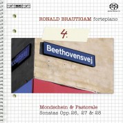 Ronald Brautigam: Beethoven: Complete Works for Solo Piano, Vol. 4 on forte-piano - SACD