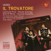 Leontyne Price, Plácido Domingo, Zubin Mehta, New Philharmonia Orchestra, Ambrosian Opera Chorus: Verdi: Il Trovatore - CD